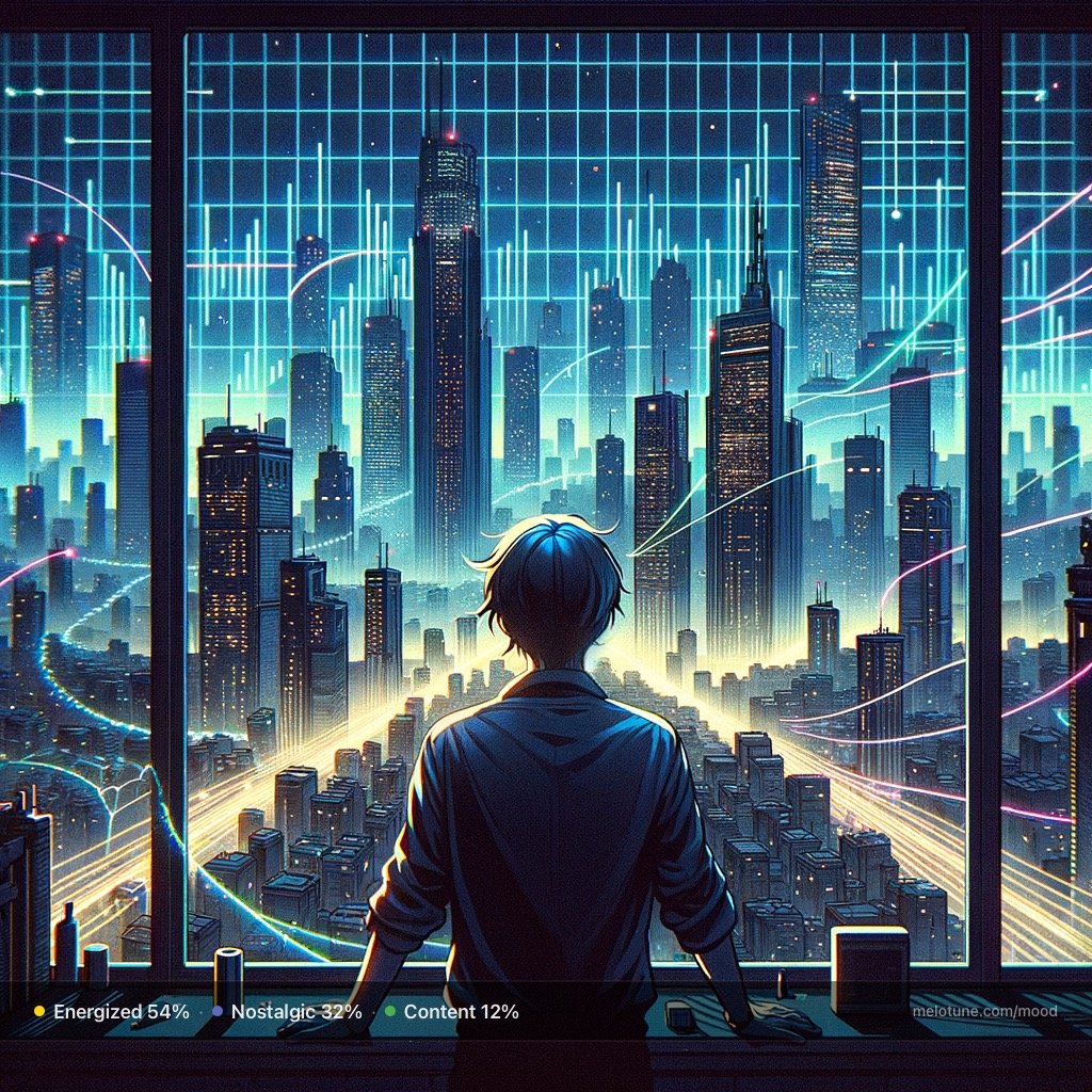 AI-generated Mood Portrait