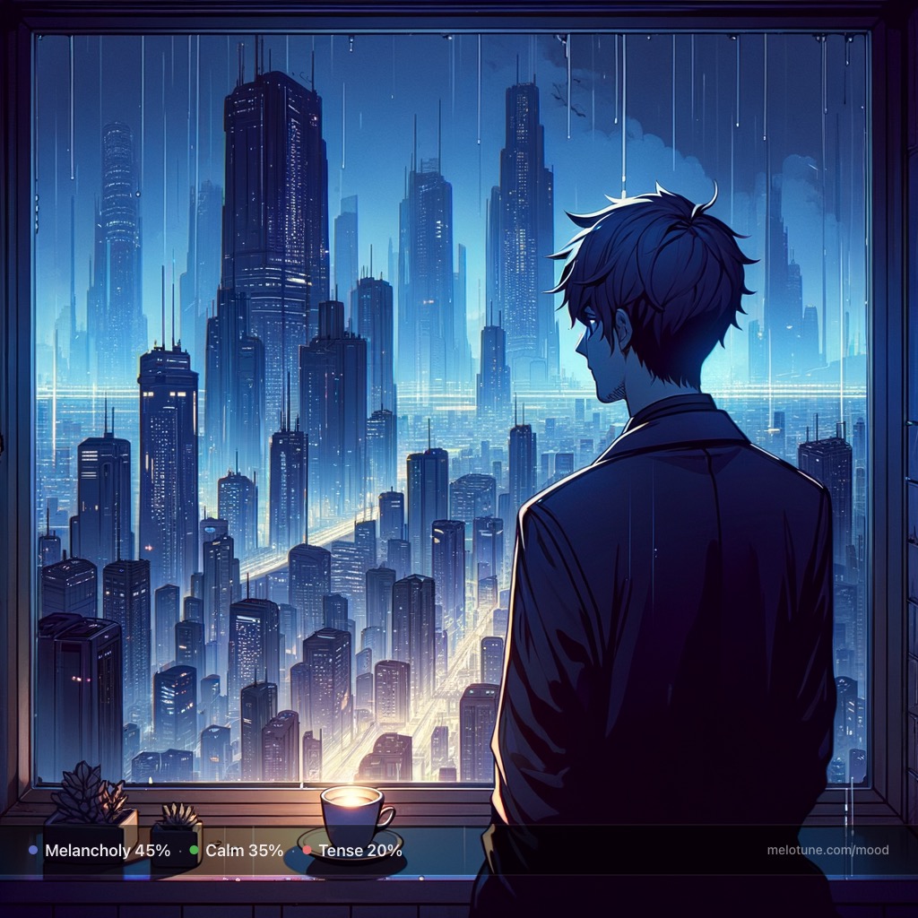 Quiet Storm Within mood portrait