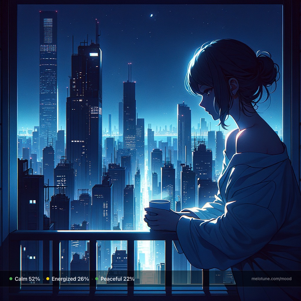 Serene Momentum mood portrait